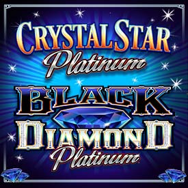 Crystal Star Black Diamond Platinum